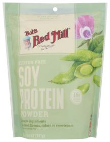 BOB'S RED MILL: Premium Quality Soy Protein Powder, 14 oz