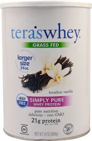 Tera's Whey rBGH Free Whey Protein Bourbon Vanilla (1x24 OZ)