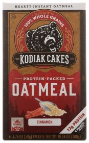 KODIAK: Oatmeal Cinnamon, 10.58 oz