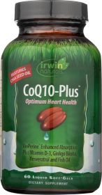 IRWIN NATURALS: Coq10 Plus Optimum Heart Health, 60 sg