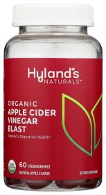 HYLAND: Organic Apple Cider Vinegar Blast Gummies, 60 pc