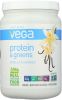 VEGA: Protein and Greens Plant Based Protein Powder Vanilla, 18.6 oz