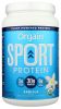 ORGAIN: Vanilla Sport Protein Powder, 2.01 lb