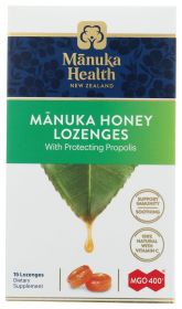 MANUKA HEALTH: Lozenge Hny & Propolis, 15 pc