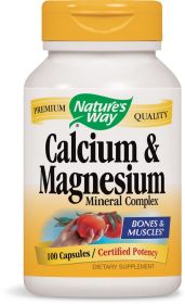 Nature's Way Calcium/Mag 500/250 (1x100CAP )