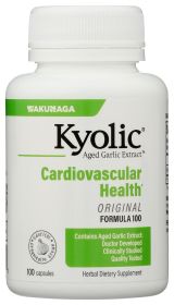 KYOLIC: Aged Garlic Extract Cardiovascular Original Formula 100, 100 Capsules