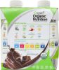 ORGAIN: Organic Nutritional Shake Creamy Chocolate Fudge 4 count, 44 oz