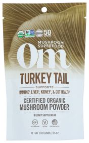 OM ORGANIC MUSHROOM NUTRITION: Turkey Tail Immune Defense Power, 100 gm