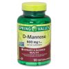 Spring Valley, D-Mannose 500 mg, Veg Capsules, 120 Count