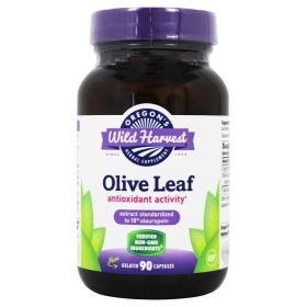 Oregon's Wild Harvest Olive Leaf 18%Oleuro (1x90VCAP)