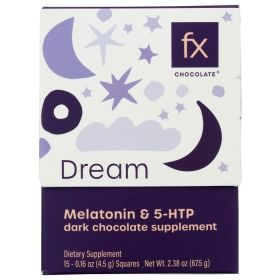 FX CHOCOLATE: Dream Dark Chocolate, 15 pc