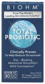 BIOHM: Total Gut Probiotic Supplement, 30 vc