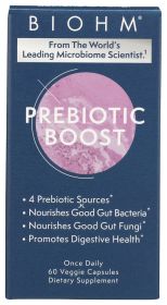 BIOHM: Prebiotic Boost Supplement, 60 vc