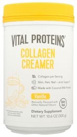 VITAL PROTEINS: Collagen Creamer Vanilla, 10.6 oz