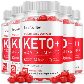 5pk Lean Valley ACV Gummies Lean Valley Keto Fat Burner Gummie Weight Loss (5 Pack: 5-LEAN-VALLEY)